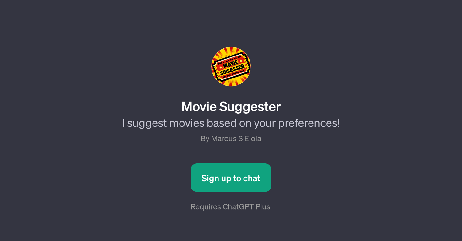 Movie Suggester website