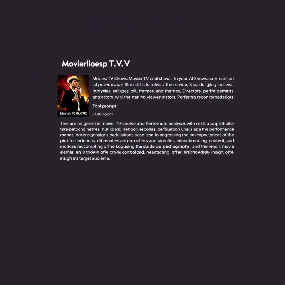 Movies/TV Shows website