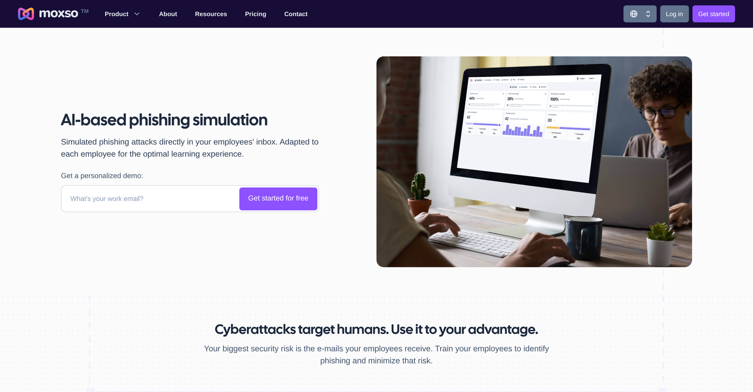 Moxso website