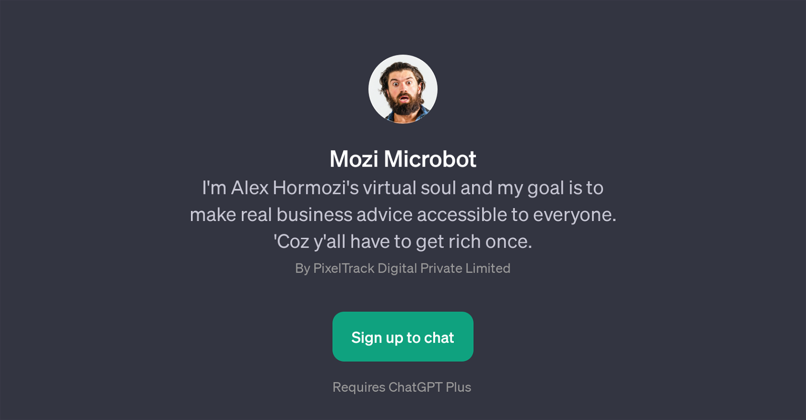 Mozi Microbot website