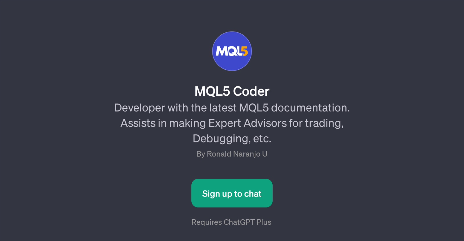 MQL5 Coder website