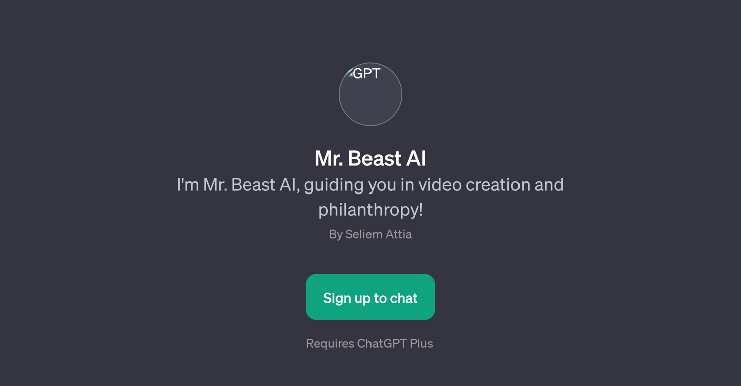 Mr. Beast AI website
