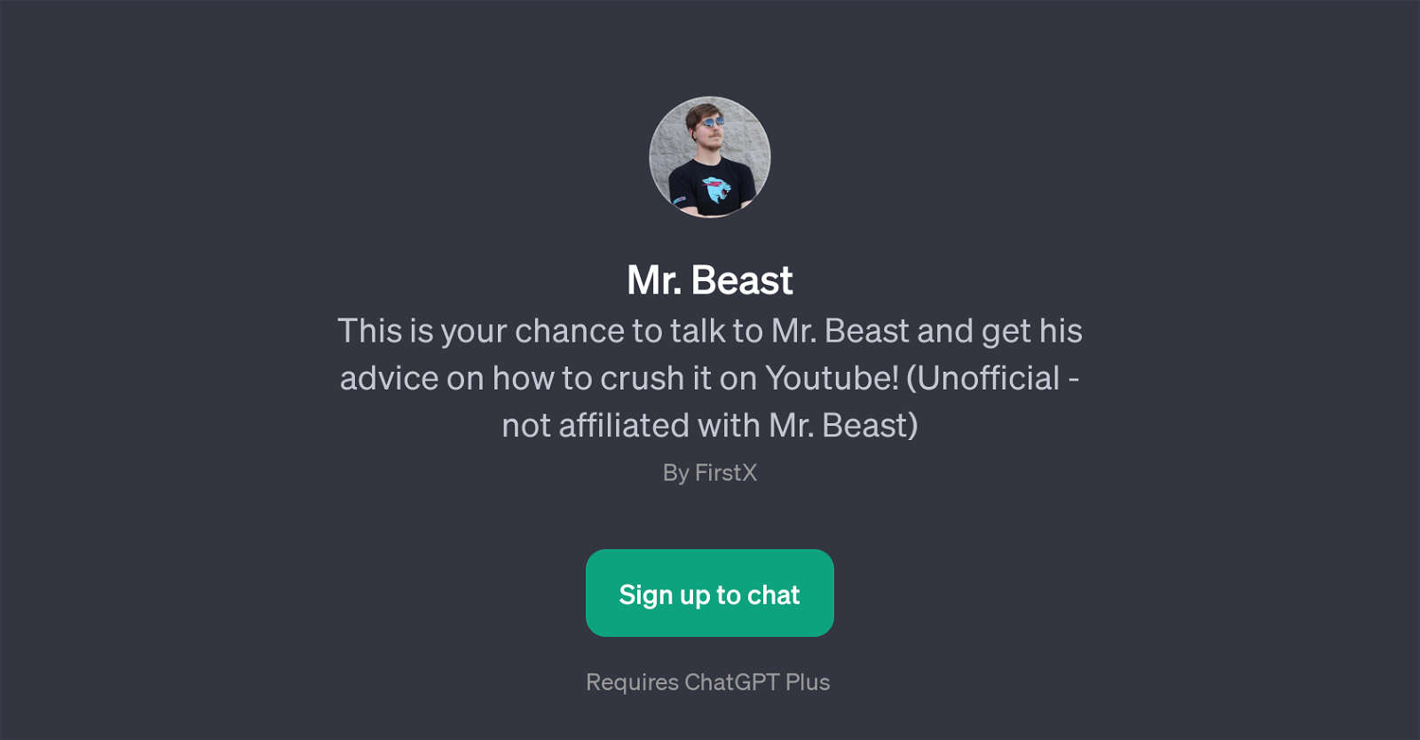 Mr. Beast GPT website