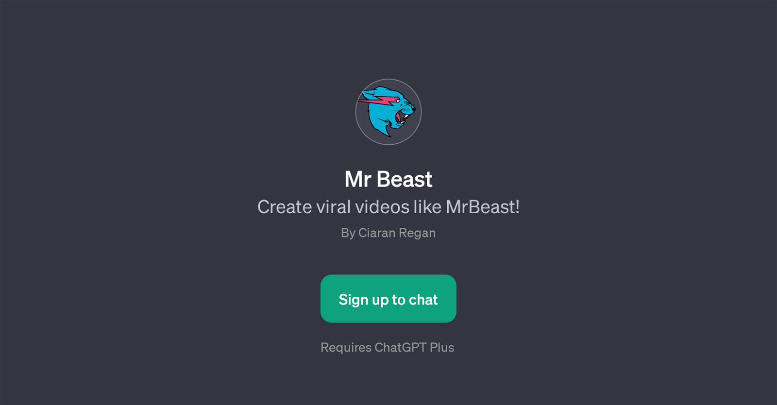 Mr Beast website