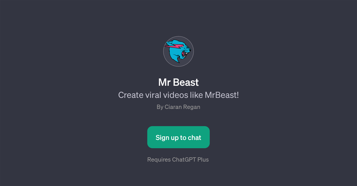 Mr Beast website