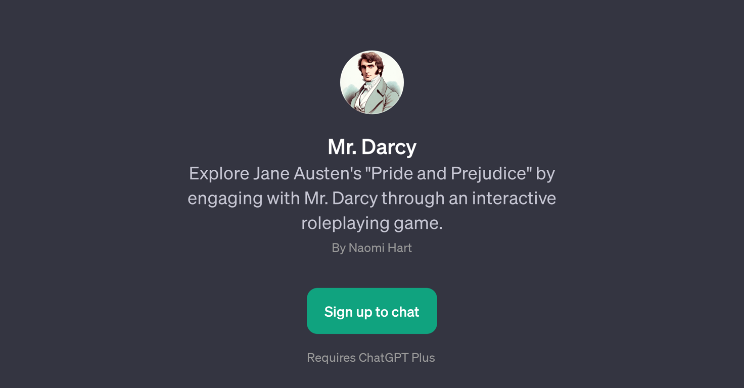 Mr. Darcy website