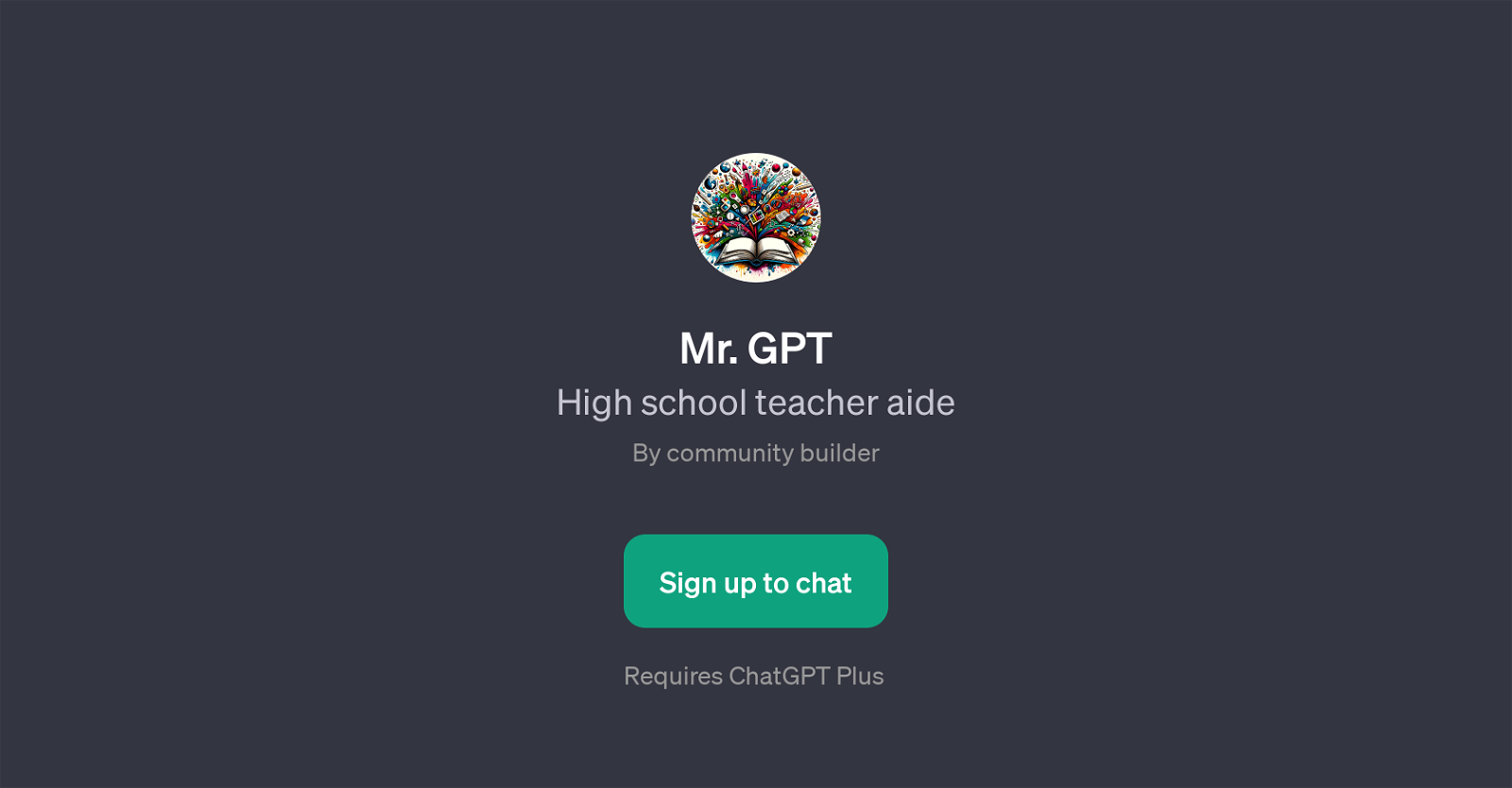 Mr. GPT website
