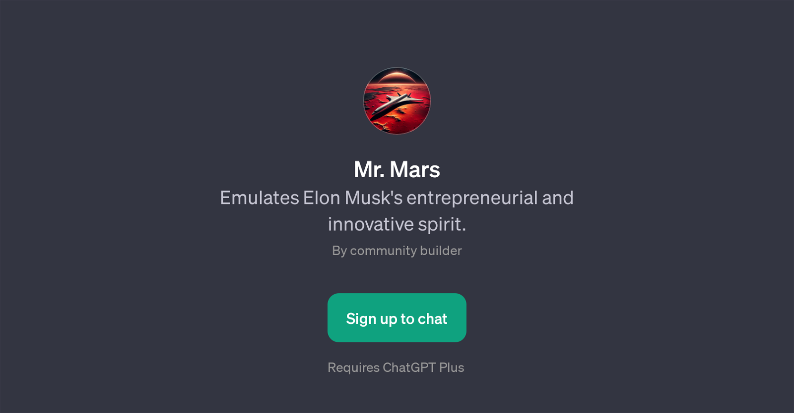Mr. Mars website