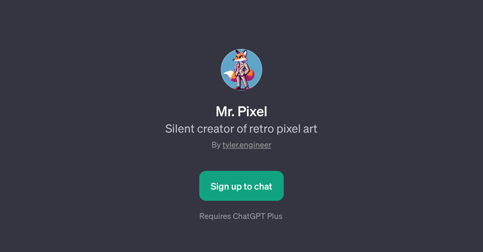 Mr. Pixel website