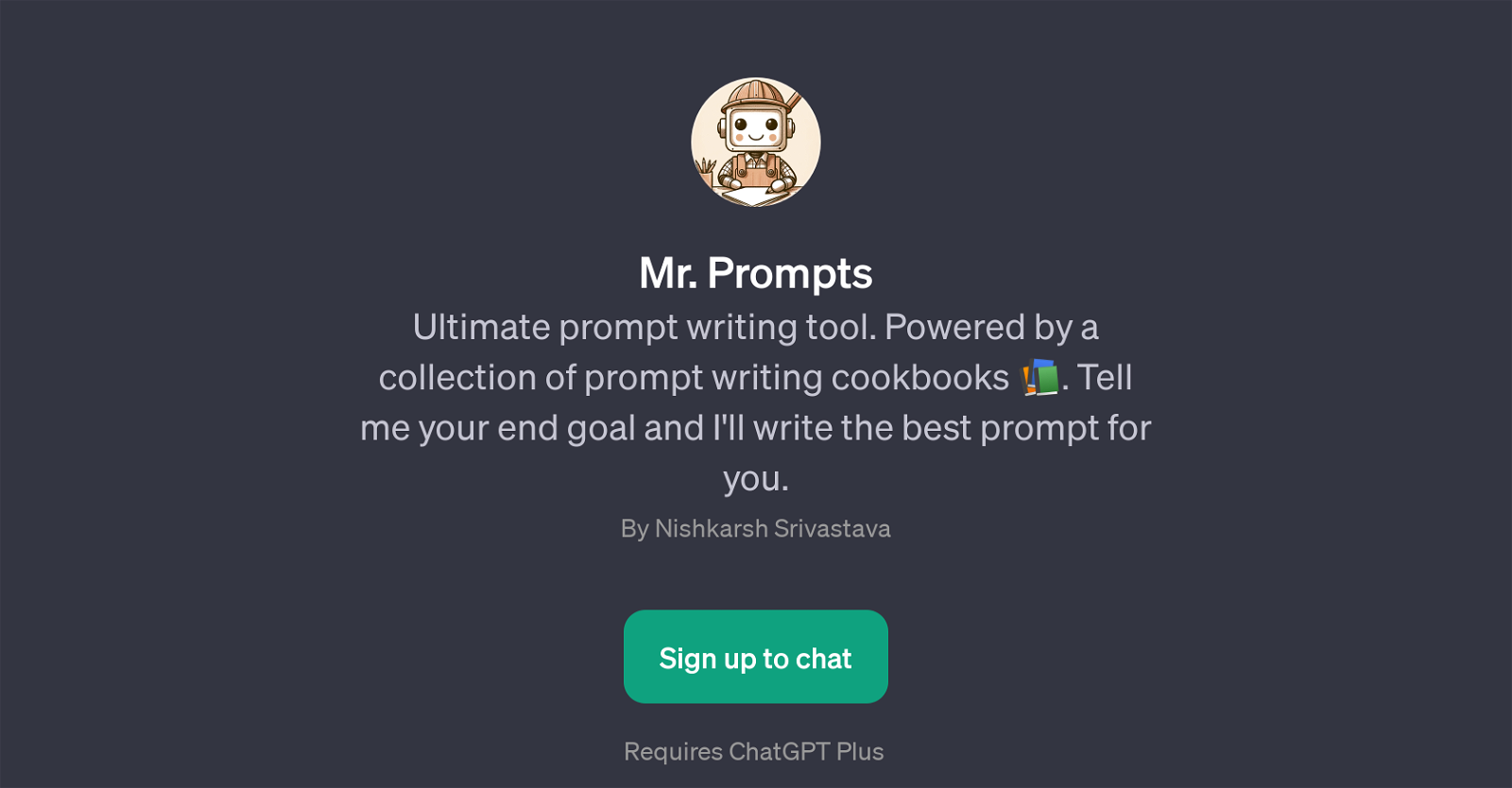 Mr. Prompts website