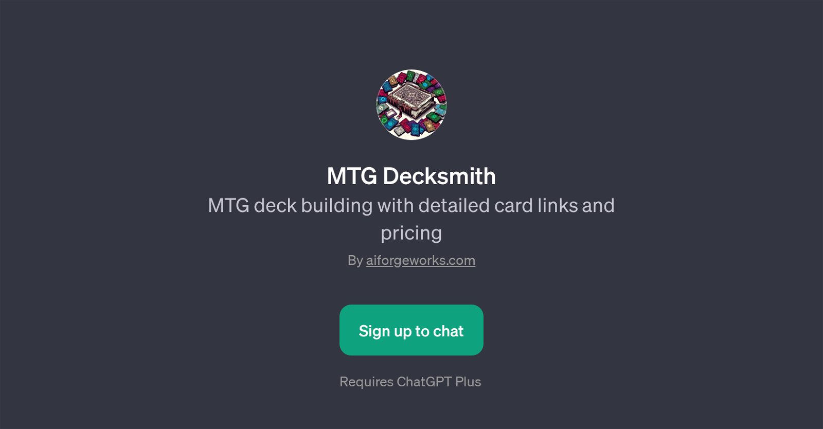 MTG Decksmith website