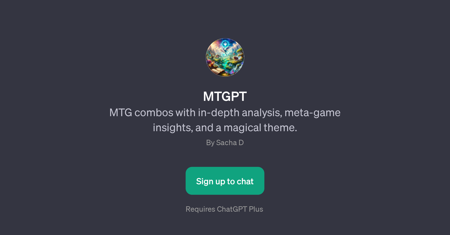 MTGPT website