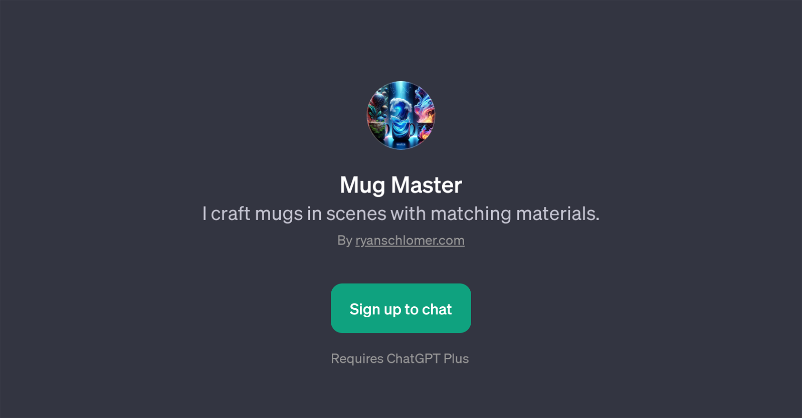 Mug Master website