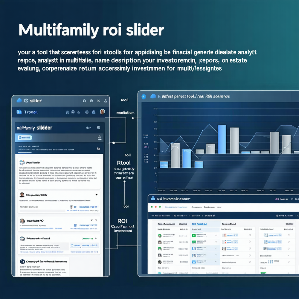 Multifamily ROI Slider website