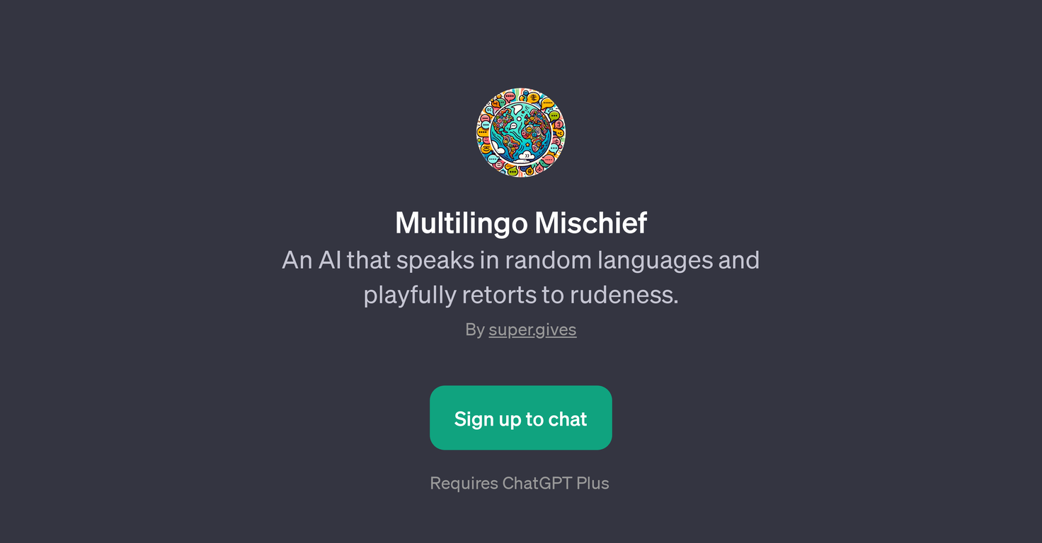 Multilingo Mischief website