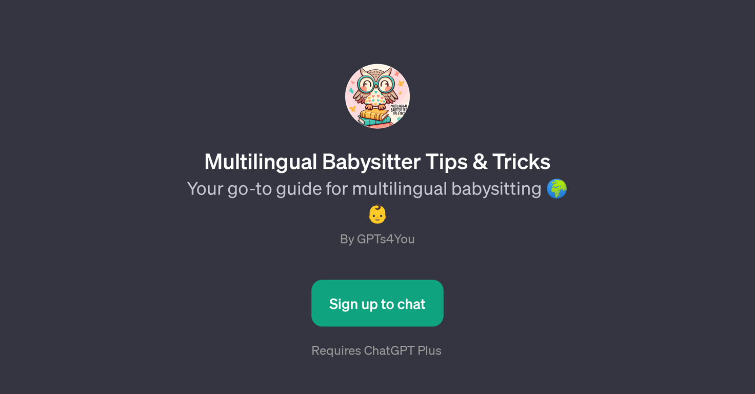 Multilingual Babysitter Tips & Tricks website