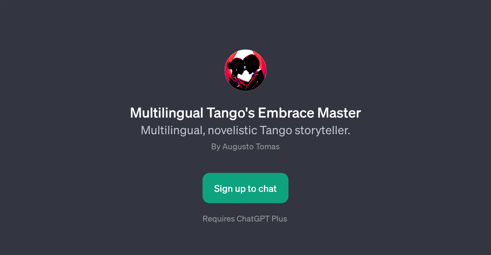 Multilingual Tango's Embrace Master website