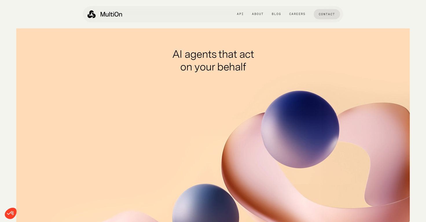 MultiOn website