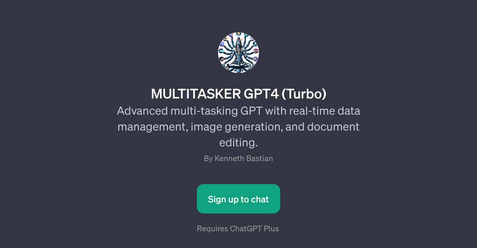 MULTITASKER GPT4 (Turbo) website