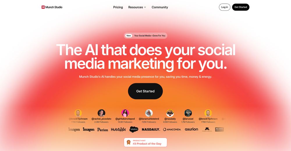 Munch Studio website