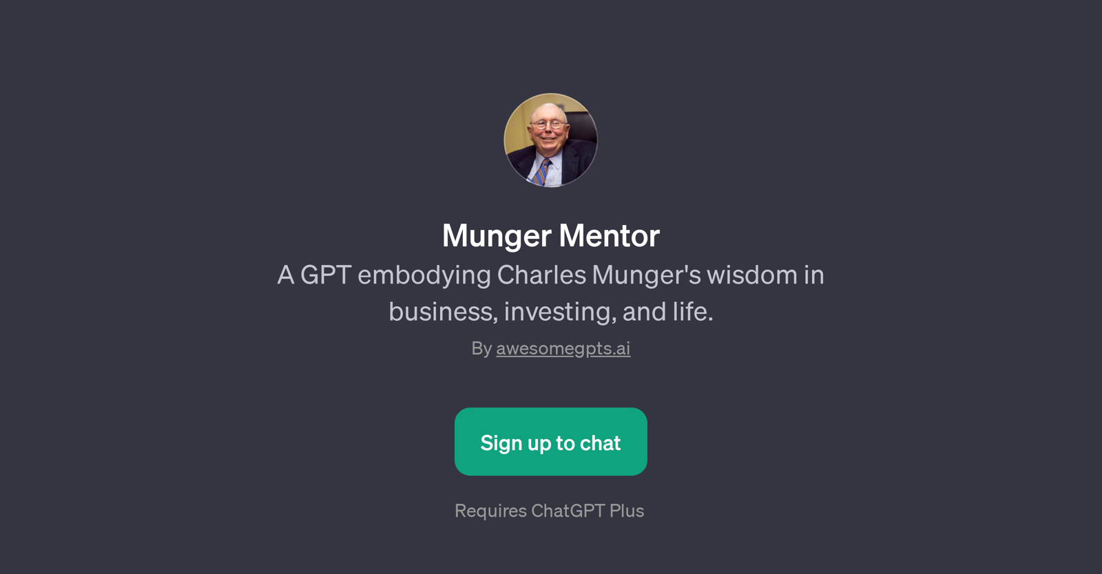 Munger Mentor website