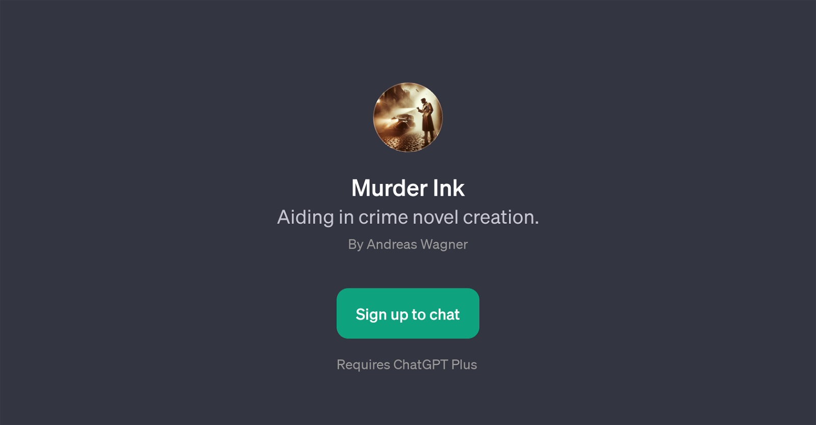 Murder Ink website