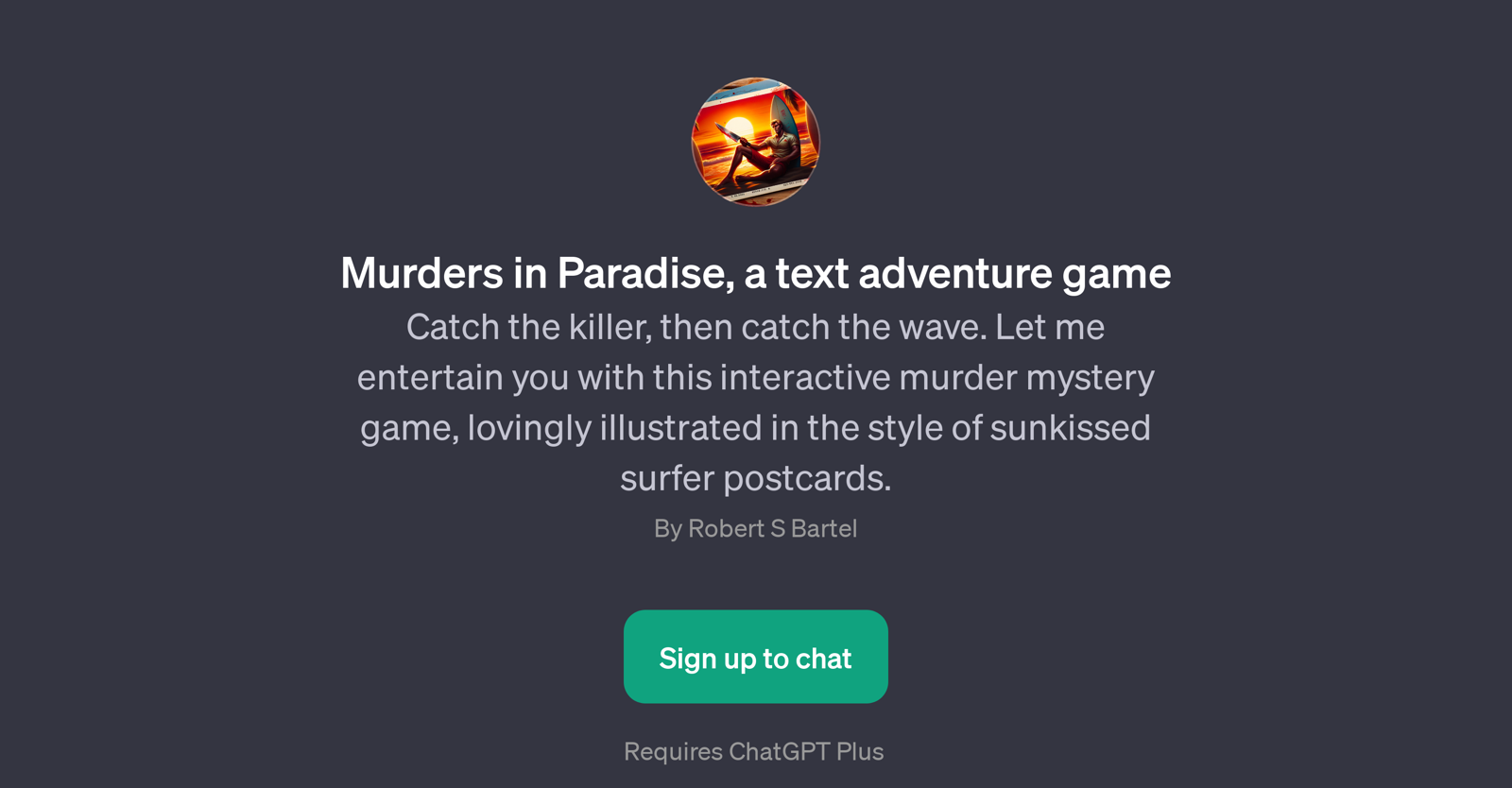 Murders in Paradise website