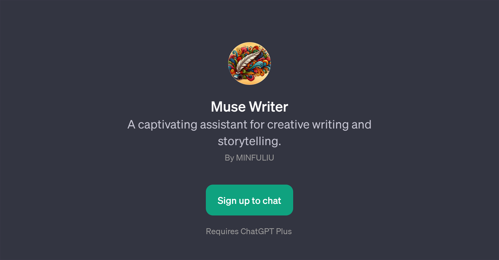 Muse Writer website