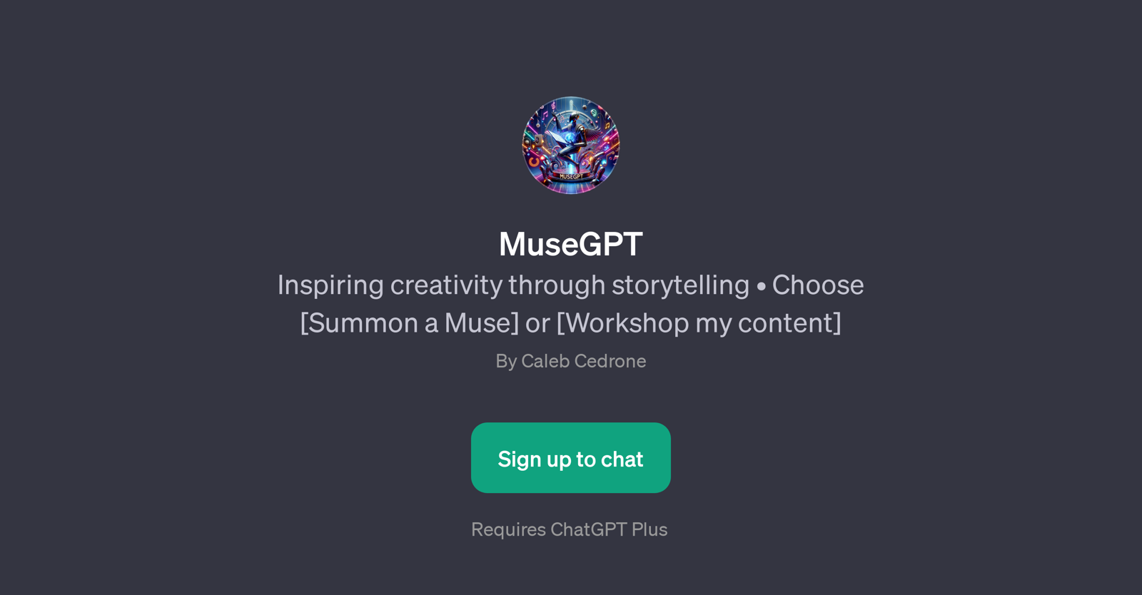 MuseGPT website