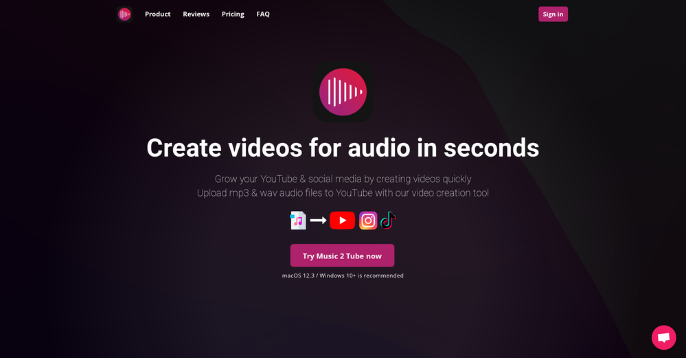 Music 2 Tube website