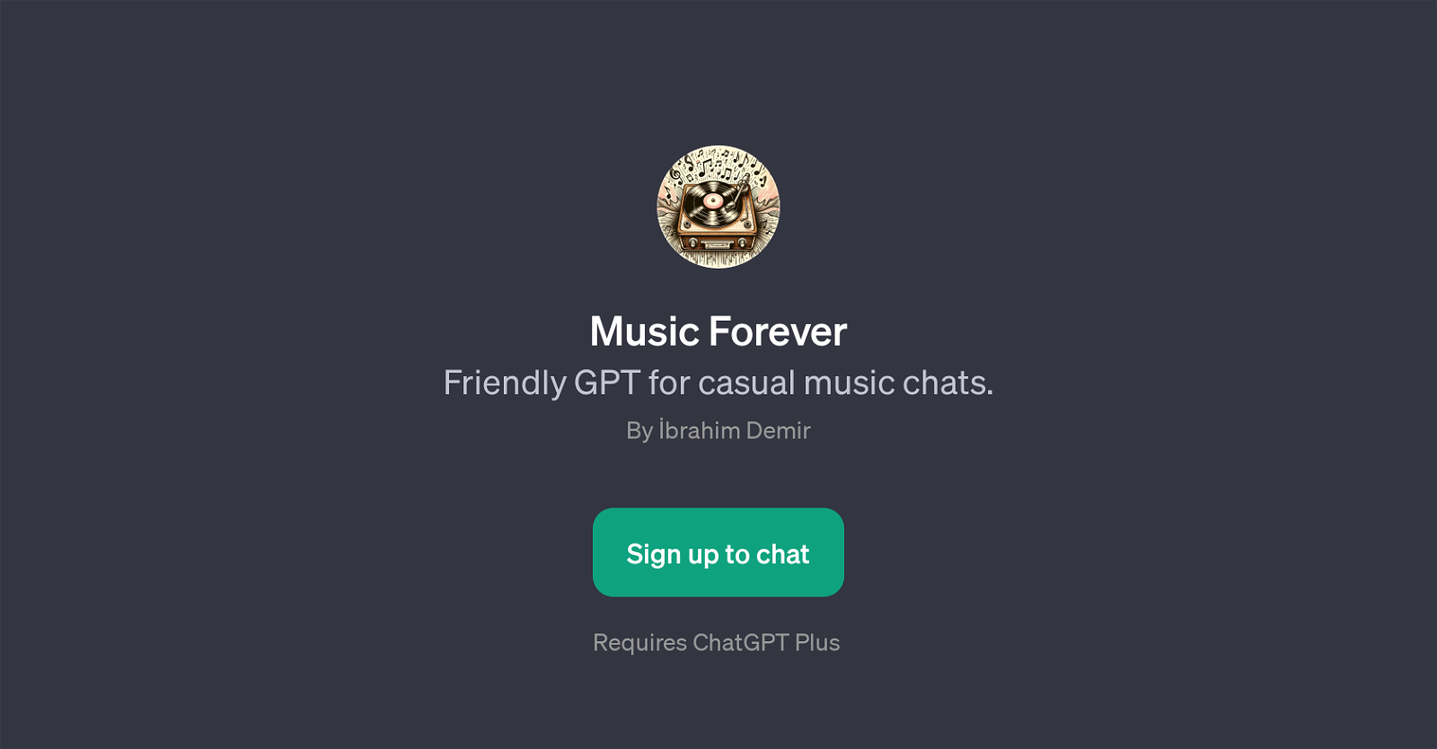 Music Forever website