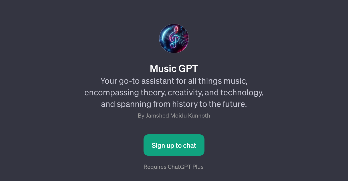Music GPT website