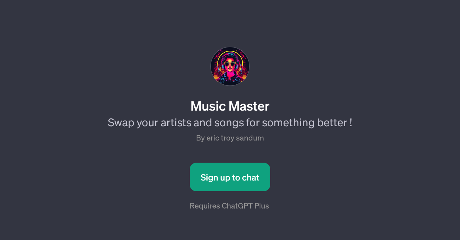 Music Master website