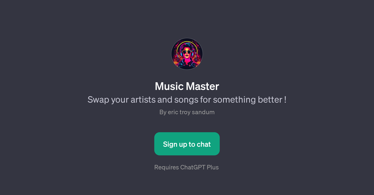 Music Master website