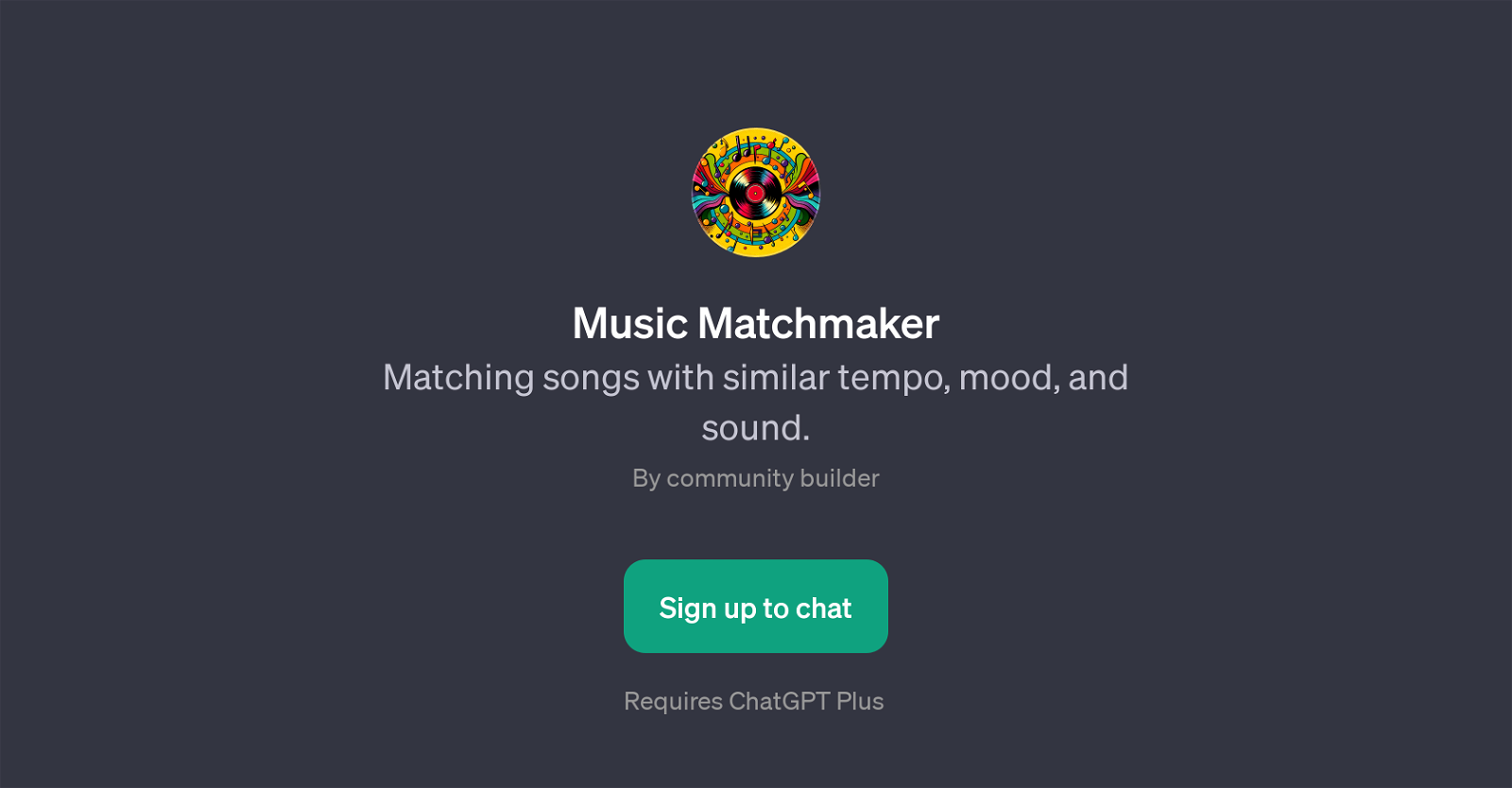 Music Matchmaker website