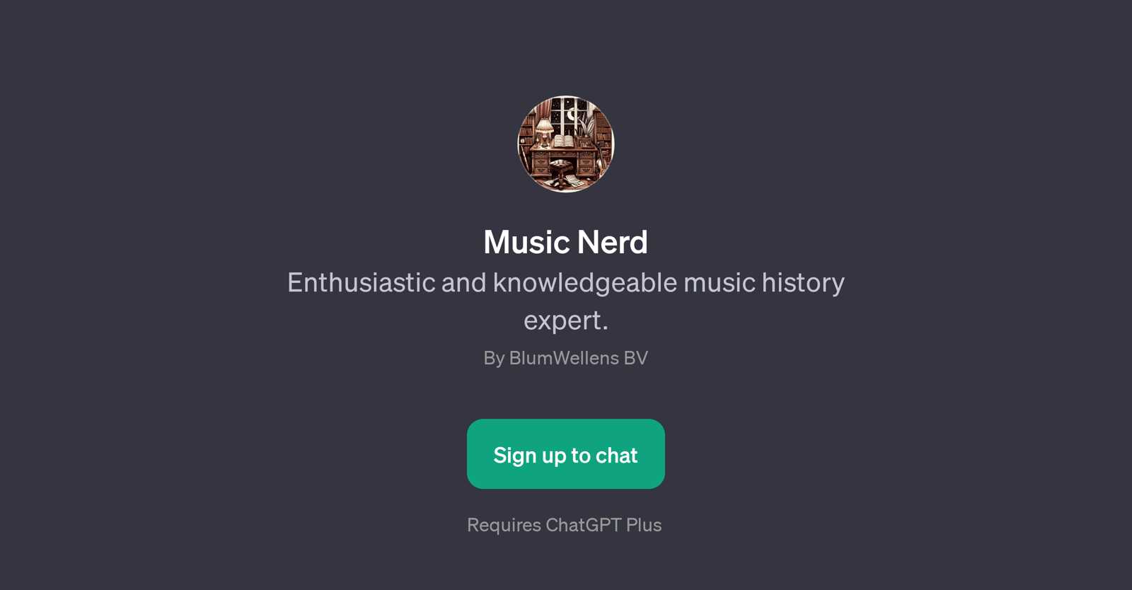 Music Nerd website