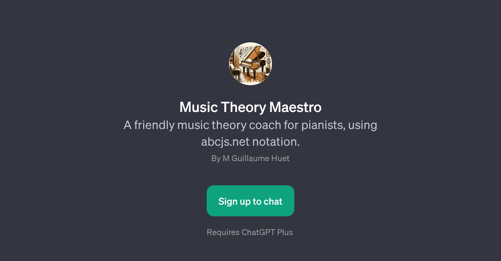 Music Theory Maestro website