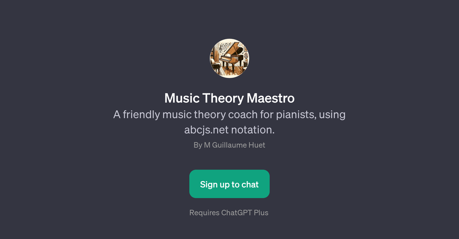 Music Theory Maestro website