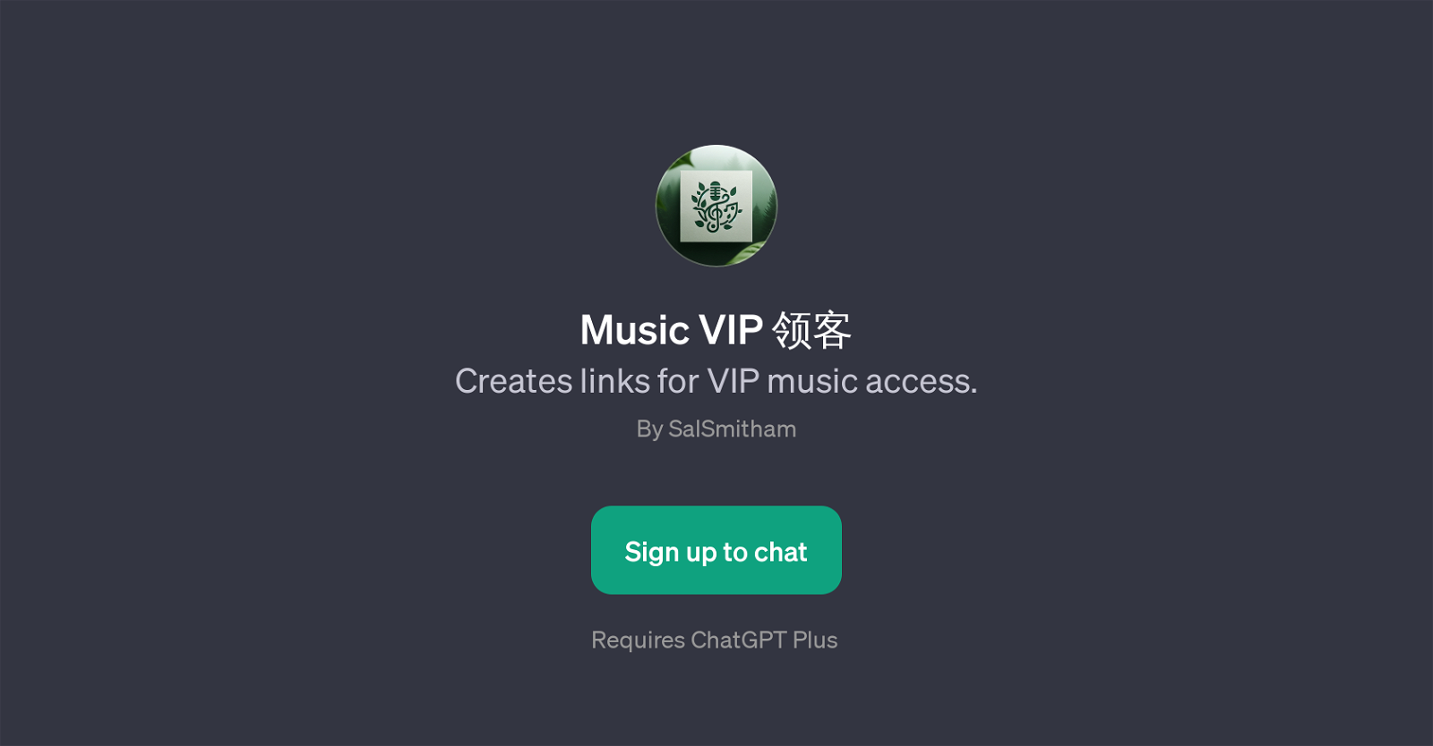 Music VIP website