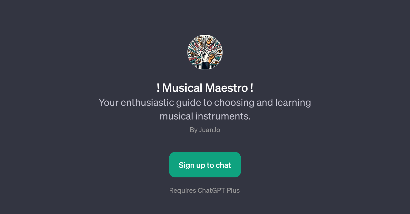 Musical Maestro website