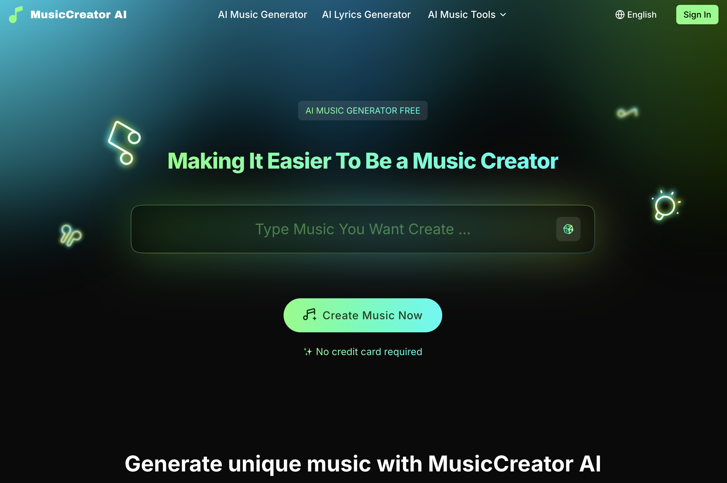 Musiccreator Ai Ai Tool For Music