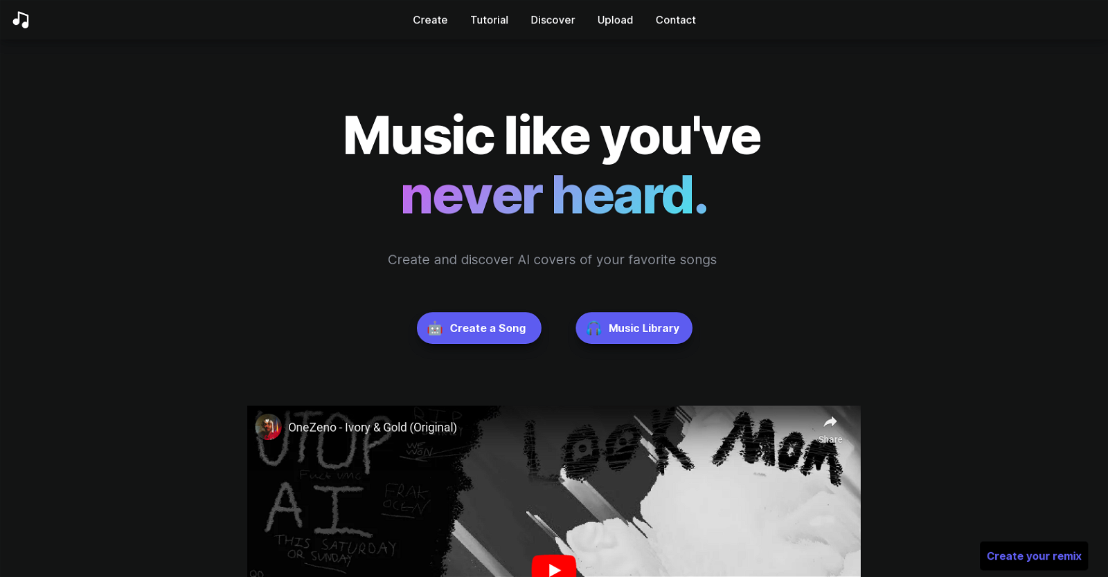 Musicfy website