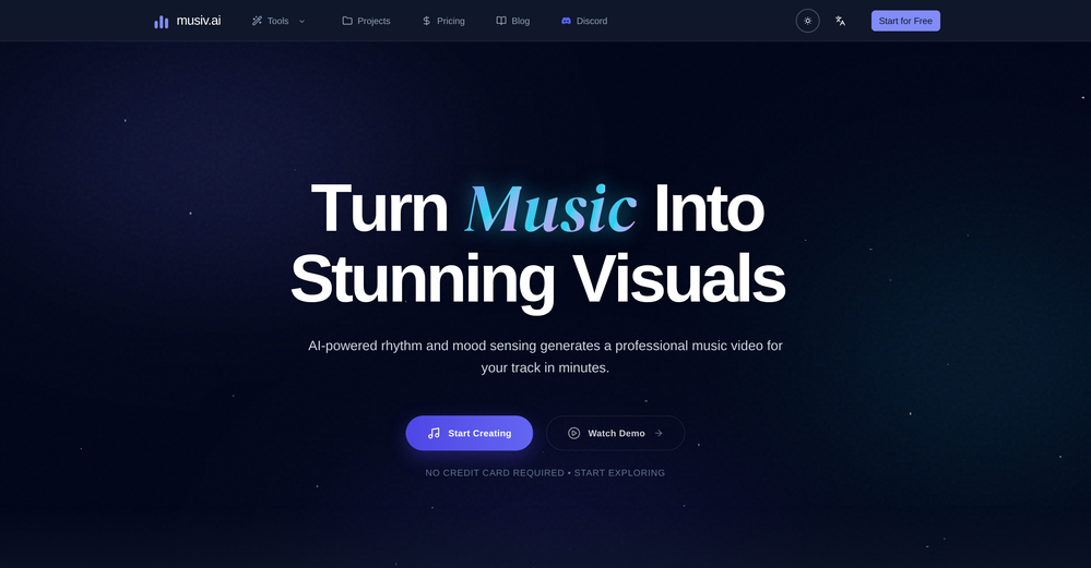 Musiv website
