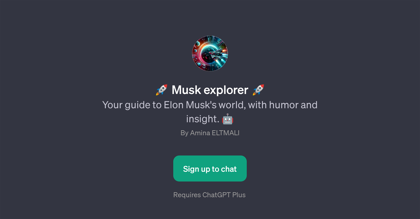 Musk Explorer website