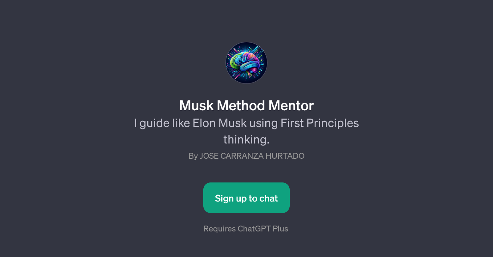 Musk Method Mentor website