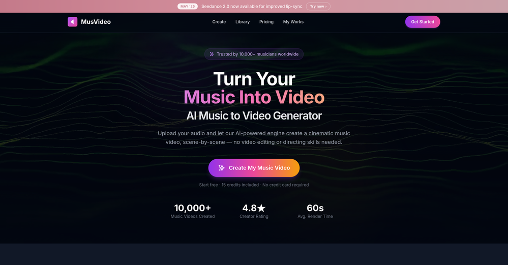 MusVideo website