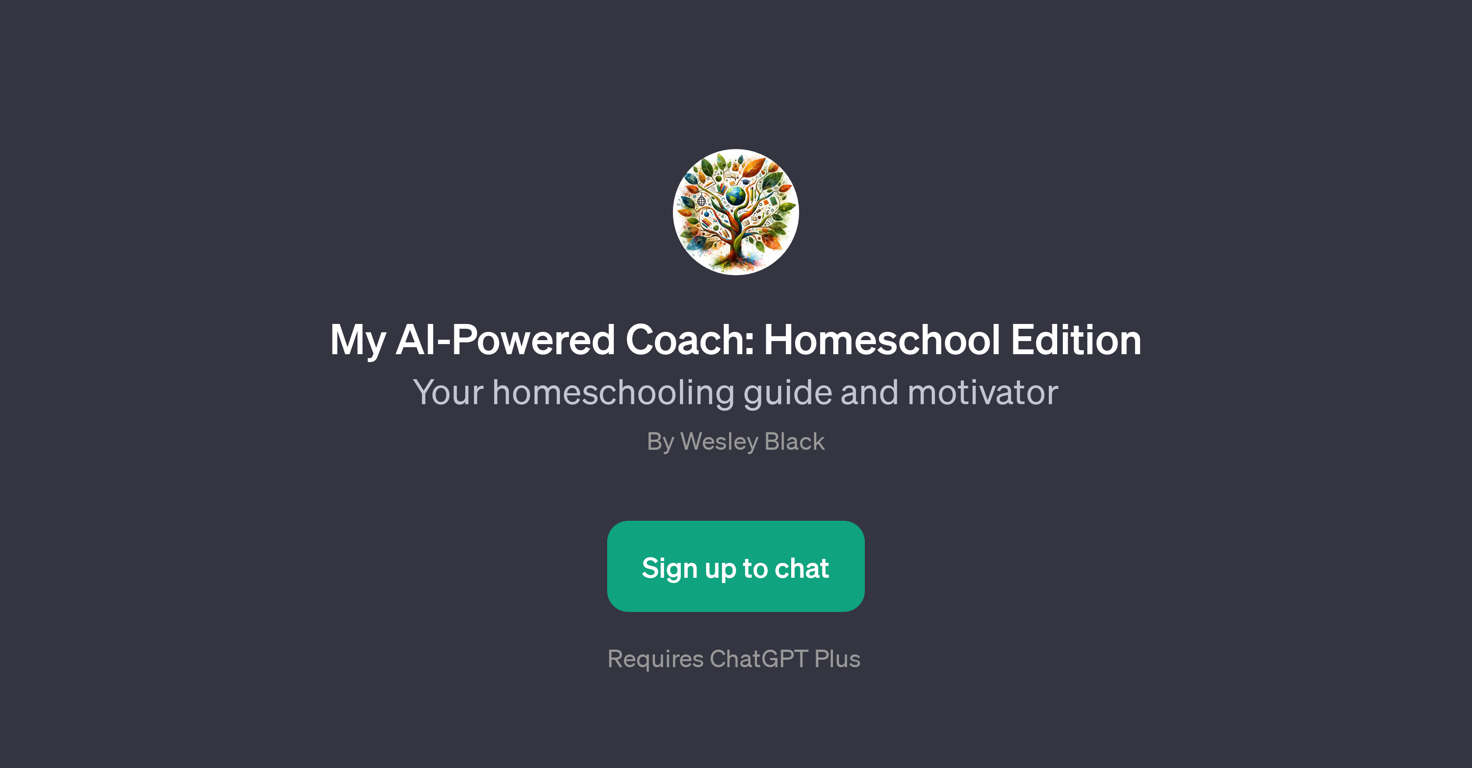 My AI-Powered Coach: Homeschool Edition website
