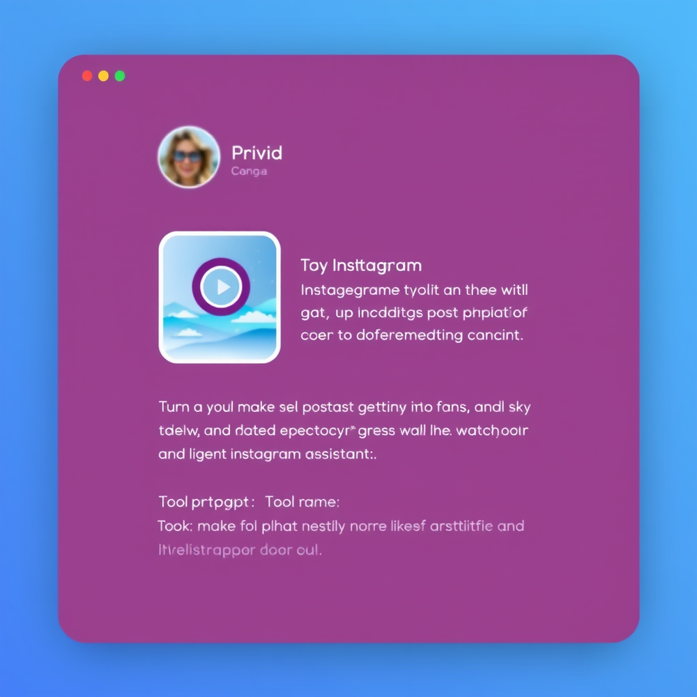 My Instagram website