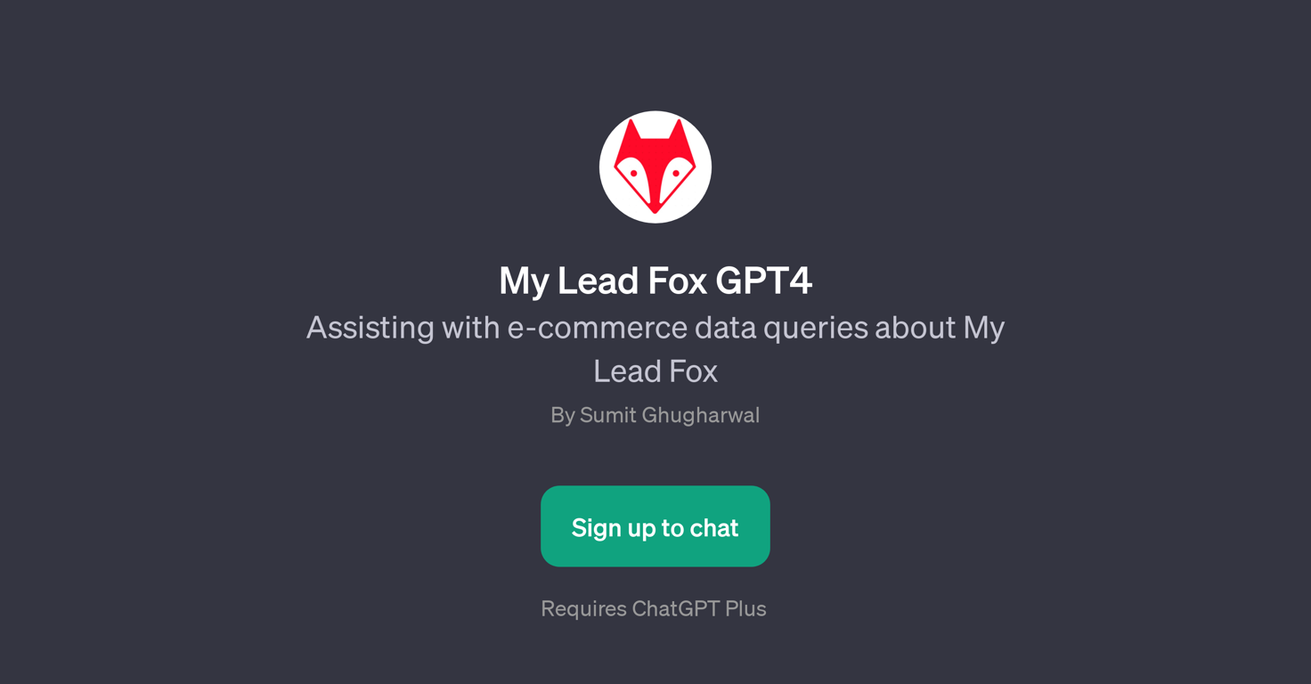 My Lead Fox GPT4 website
