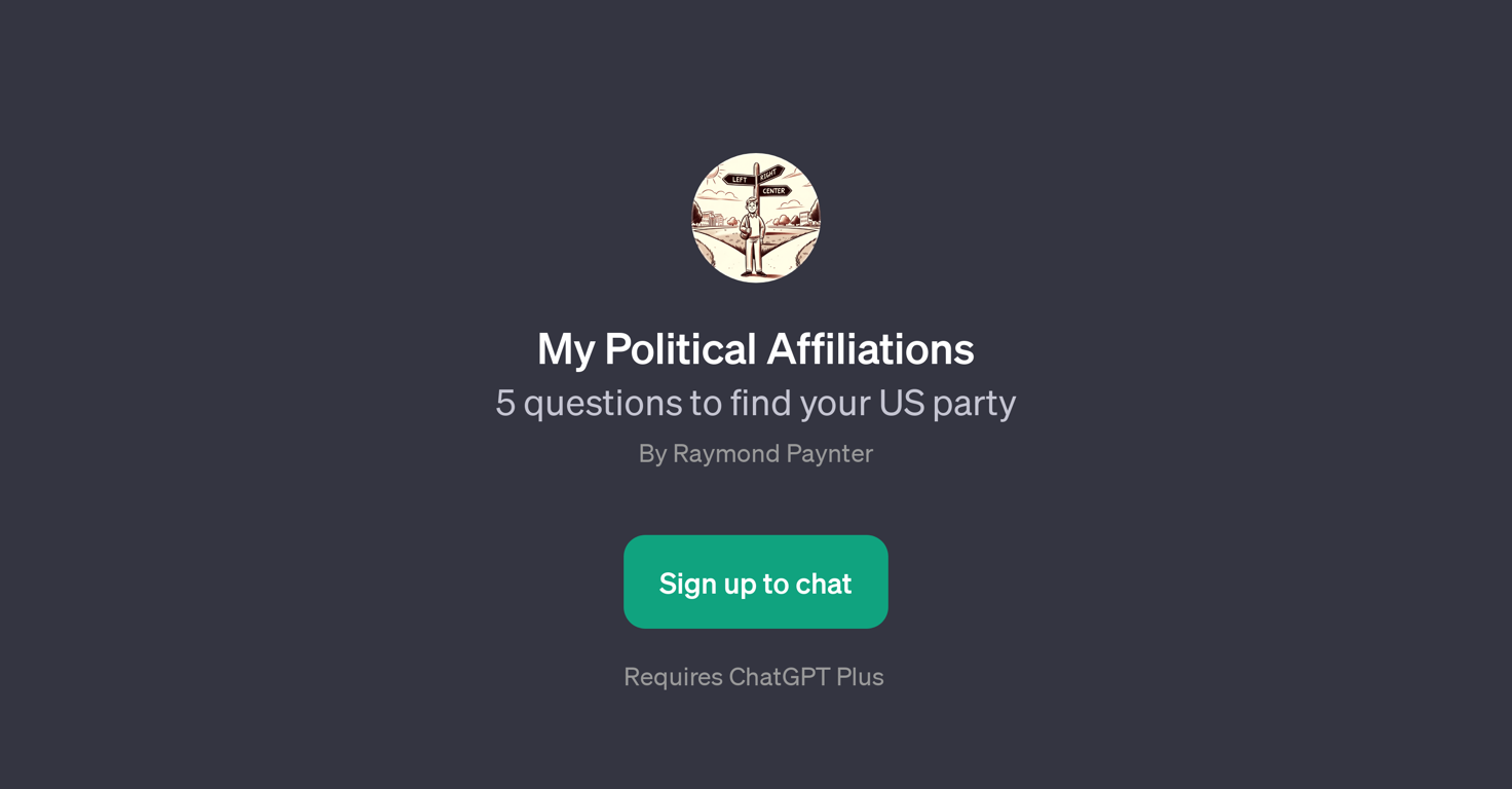 My Political Affiliations website